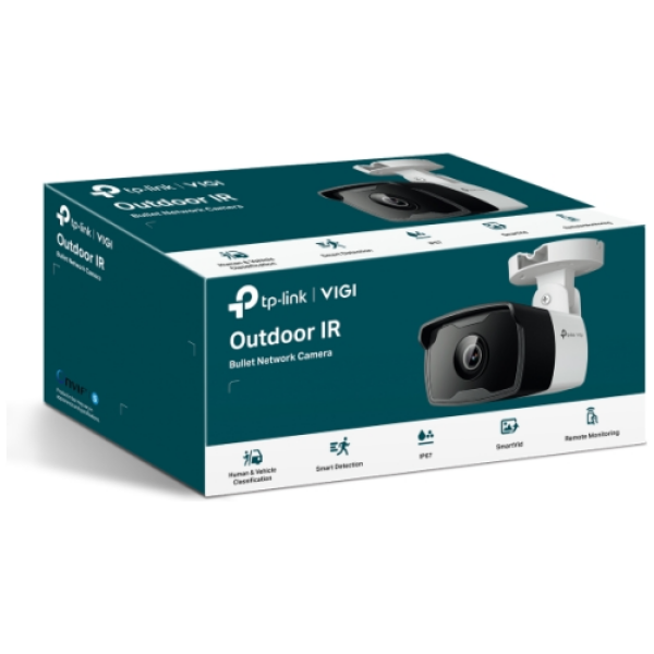 TP-LINK VIGI 4MP zunanja IR Bullet mrežna kamera (do 2560 × 1440 H.265+ 30fps) - slika 4