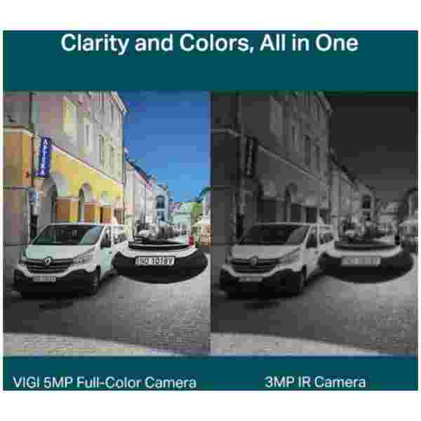 TP-LINK VIGI 5MP Full-Color Bullet mrežna kamera C350 4mm - slika 2