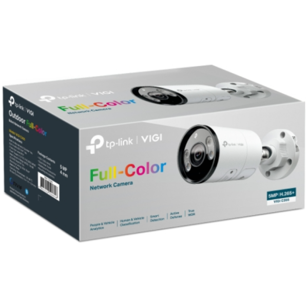 TP-LINK VIGI 5MP zunanja Full-Color Bullet mrežna kamera C355 4mm - slika 3