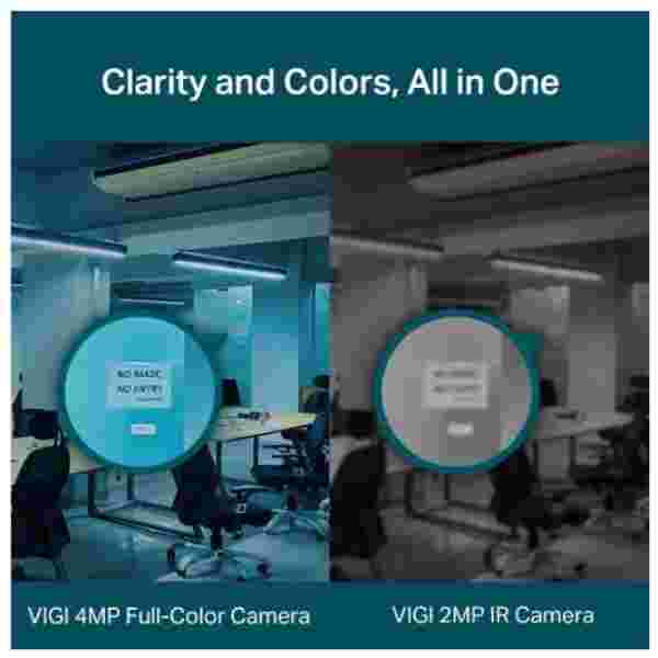 TP-LINK VIGI 4MP Full-Color Turret mrežna kamera (do 2560X1440 H.265+ 30fps) - slika 2