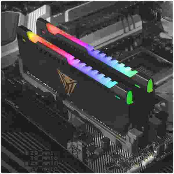 Patriot Viper Steel RGB Kit 32GB (2x16GB) DDR4-3200 DIMM PC4-25600 CL18, 1.35V - slika 3