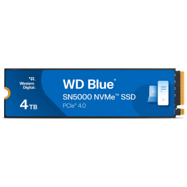 WD 4TB Blue SN5000 M.2 2280 PCI-e 4.0 NVMe 1.4 SSD disk