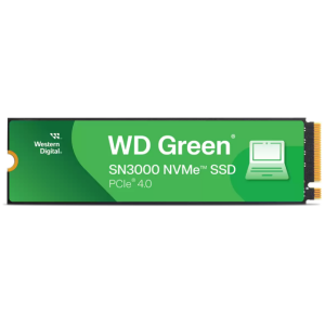 WD 1TB Green SN3000 M.2 2280 PCI-e 4.0 NVMe 1.4 SSD disk
