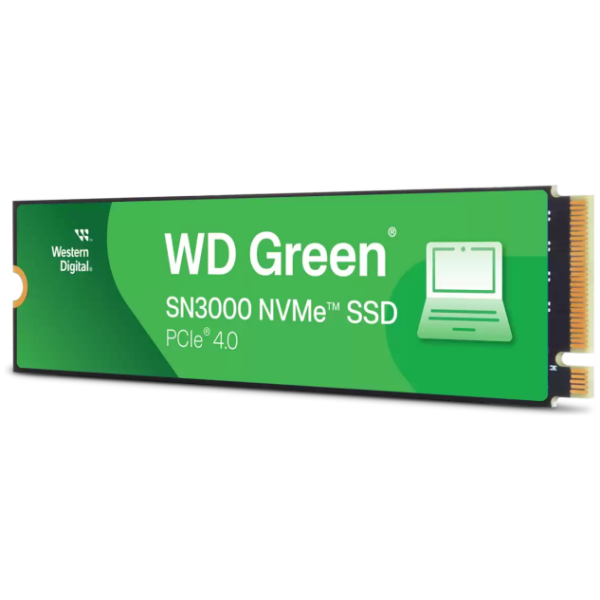 WD 2TB Green SN3000 M.2 2280 PCI-e 4.0 NVMe 1.4 SSD disk